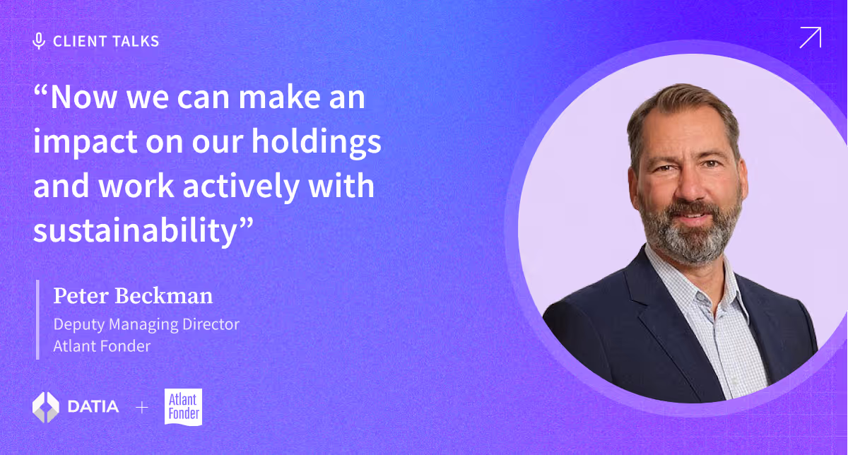 Atlant Fonder: How to handle the increasing workload of sustainable finance as a lean asset management team illustration