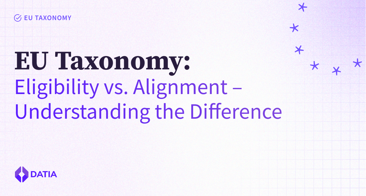 EU Taxonomy: Eligibility vs. Alignment – Understanding the Difference illustration