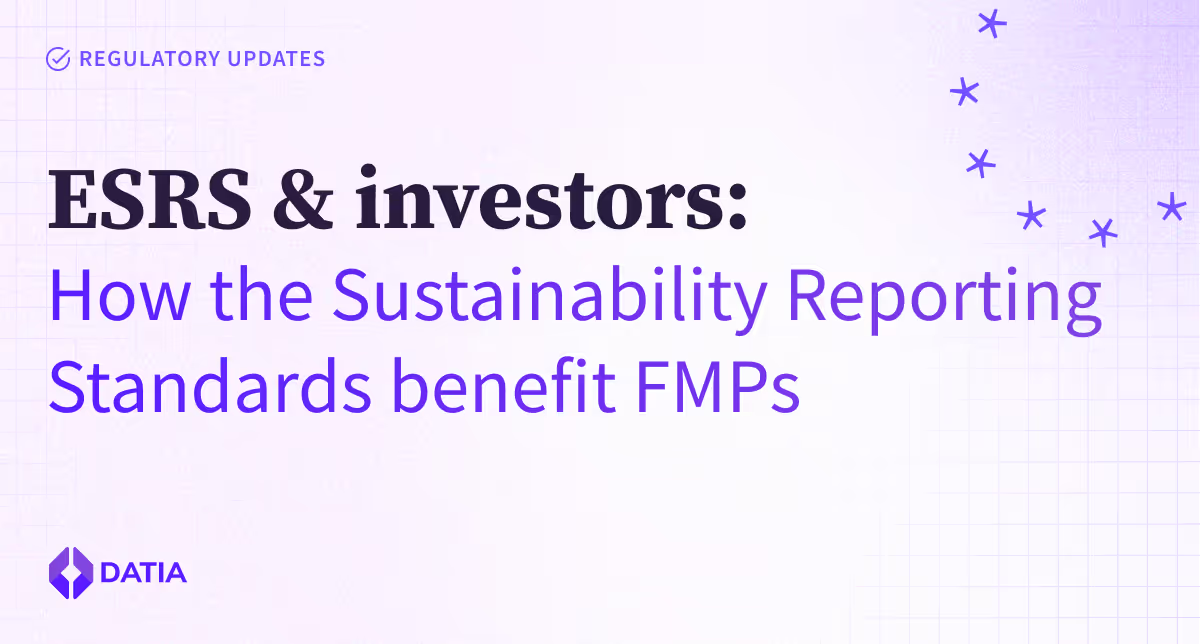 How the newly approved ESRS will benefit financial markets illustration