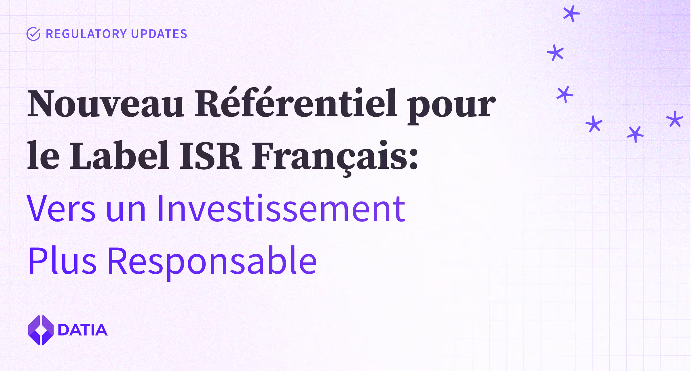 Le label ISR renforce ses critères d illustration