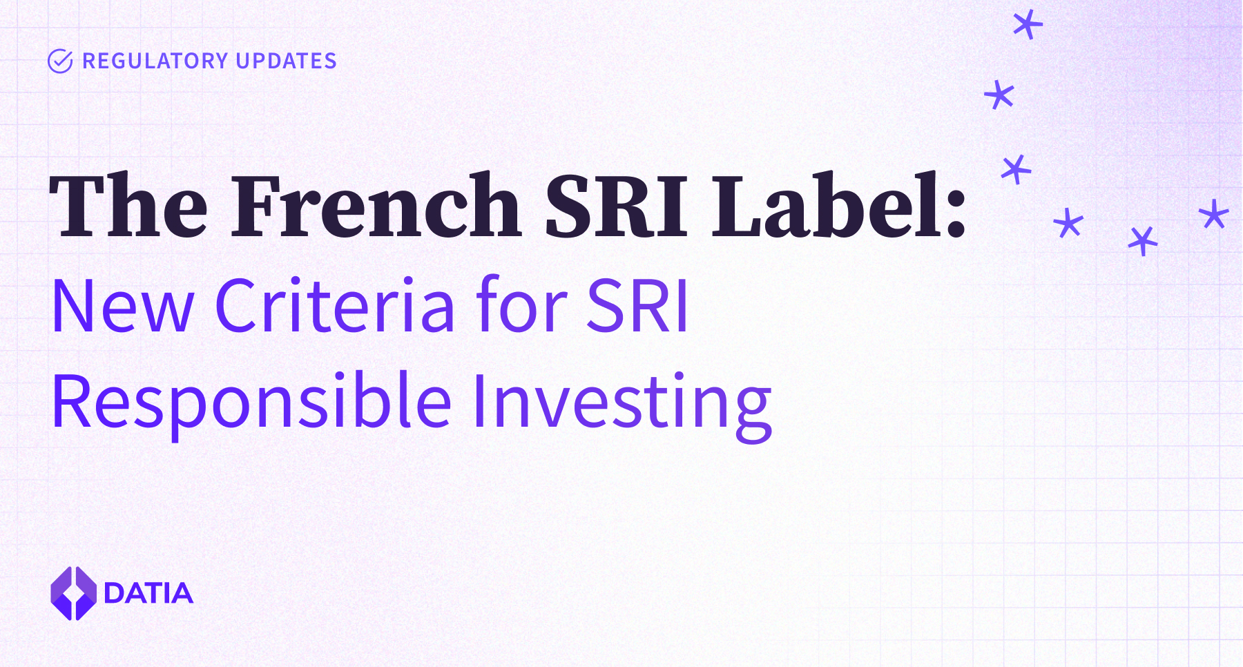 The most recent developments of the French ISR label illustration
